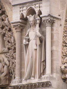 Outside BVM Notre Dame